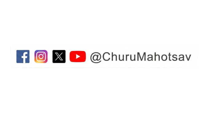 Churu Mahotsav Social Media Handles